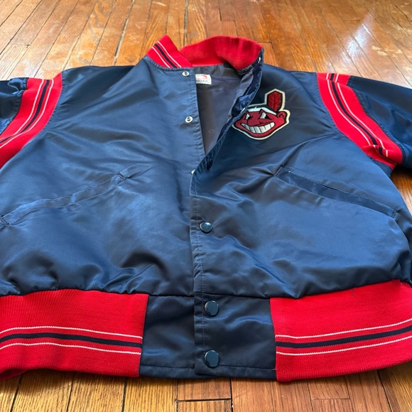 80’s Cleveland Indians Starter Satin Jacket - Picture 7 of 16